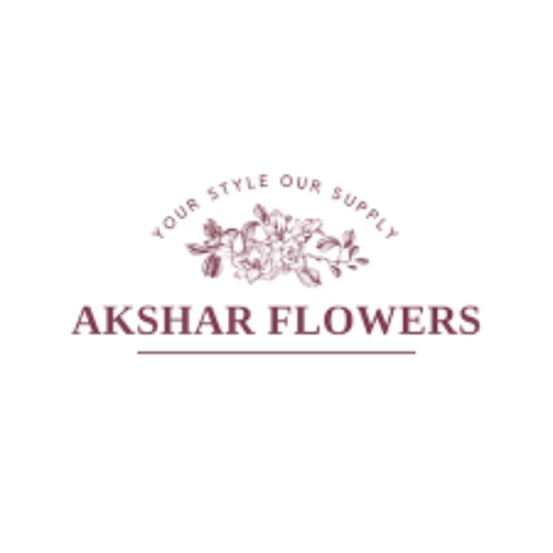 Akshar Flowers logo