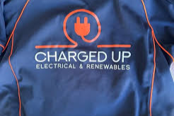 Charged Up Electrical & Renewables logo