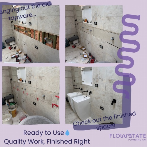 Flowstate Plumbing Co logo