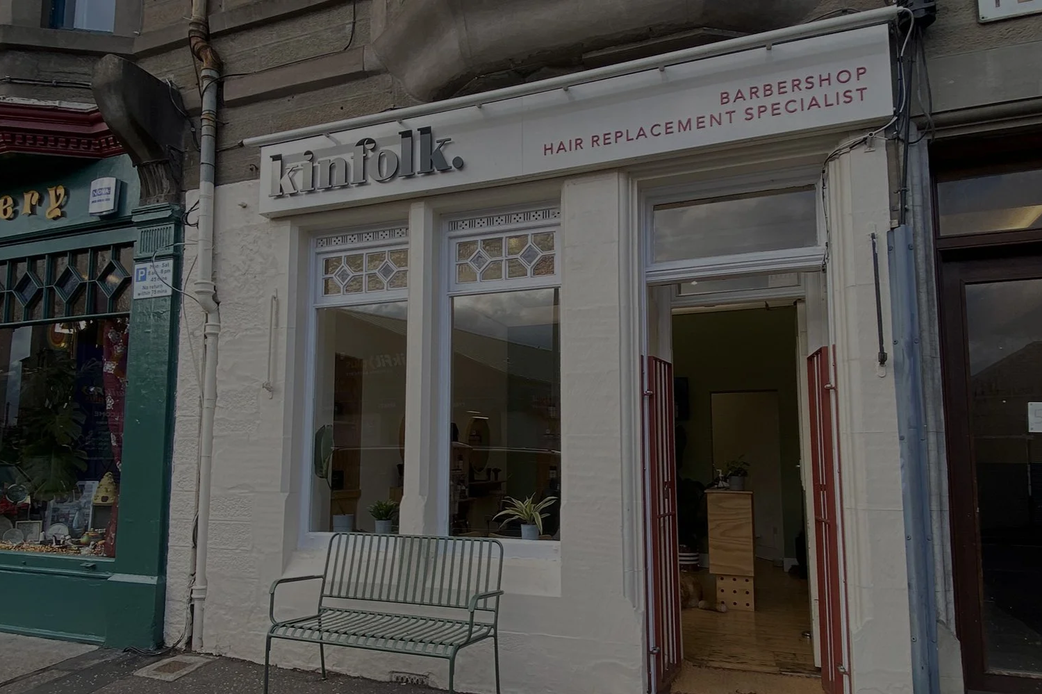 Kinfolk Barbers logo