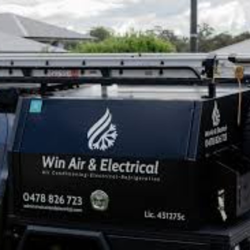 Win Air and Electrical logo